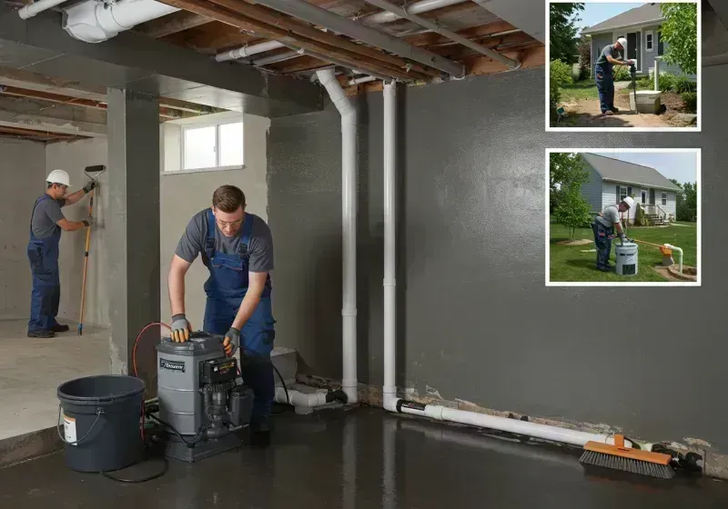 Basement Waterproofing and Flood Prevention process in Leadwood, MO